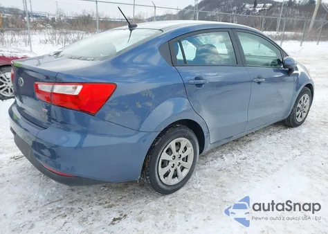 2016 Kia Rio Lx из США, поврежденный, VIN KNADM4A39G6660368